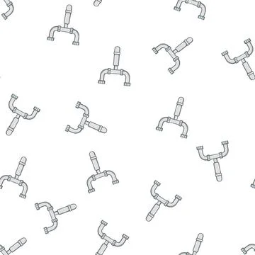 Pattern blockage waste drain trap cartoon vector Stock Illustration