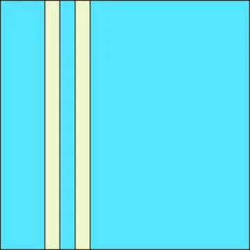 Pattern. Blue bacground and two vertical lines Stock Illustration