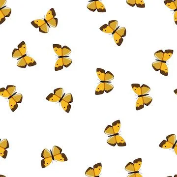 Pattern blue butterfly cartoon vector 스톡 일러스트