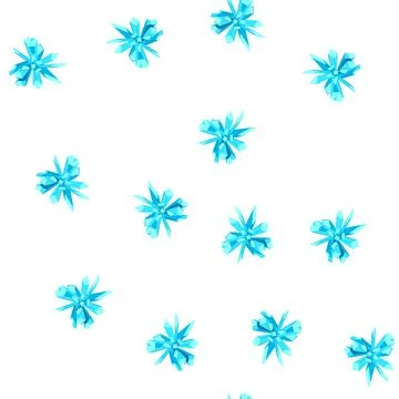 Pattern blue crystal blast depicting frozen energy bursting イラスト素材