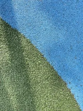 Pattern of blue-green flowers. Stock Photos