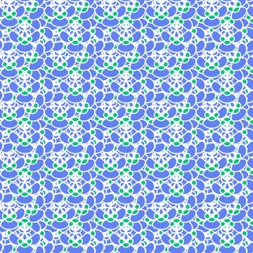 Pattern blue Stock Illustration