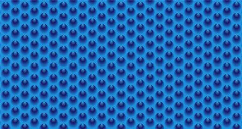 Pattern of blue plant seeds in circular hole (background) Illustrazione stock