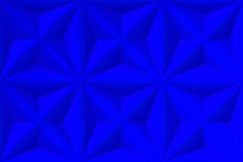 Pattern of blue pyramid shapes Illustrazione stock