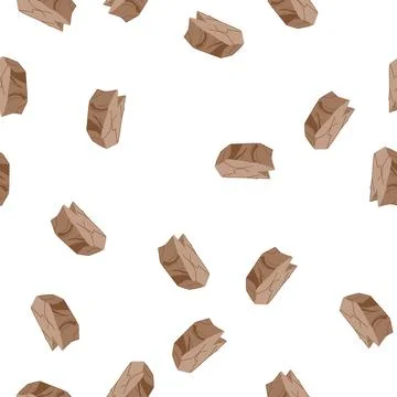 Pattern blue stone platform cartoon vector Stock Illustration