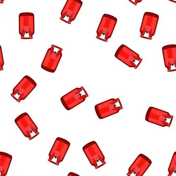 Pattern blue stove fuel cartoon vector 스톡 일러스트