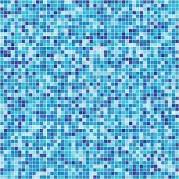 Pattern blue tiles texture 库存插图