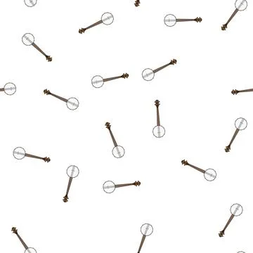 Pattern bluegrass banjo cartoon vector Stock Illustration