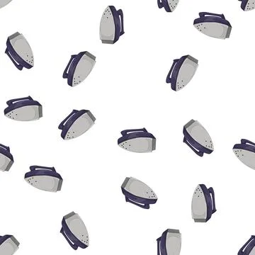 Pattern board iron laundry cartoon vector 스톡 일러스트