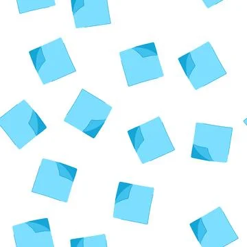 Pattern board note sticker cartoon vector 库存插图