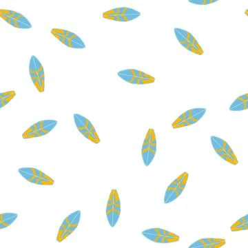 Pattern board surfboard cartoon vector Stock Illustration