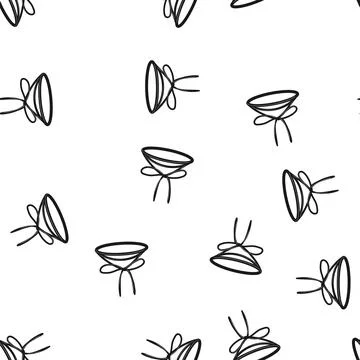 Pattern boho chokers for women cartoon vector Illustrazione stock