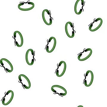 Pattern boho hippie friendship bracelets cartoon vector Stock Illustration