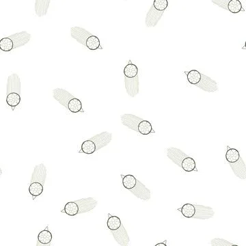Pattern boho macrame wall hanging cartoon vector イラスト素材