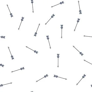 Pattern Boho style arrow pointing up indicating direction 스톡 일러스트