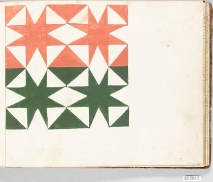 Pattern Book 183070 American. Pattern Book. American. 183070. Paper Stock Photos