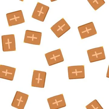 Pattern book bible cartoon vector Stock Illustration