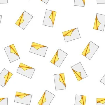 Pattern book flip effect cartoon vector Stock Illustration