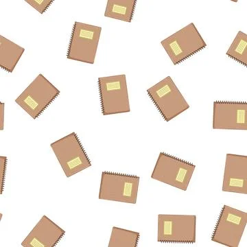 Pattern book notebook cartoon vector sign color Stockillustratie
