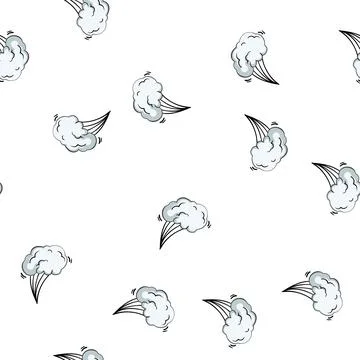 Pattern boom speed comic cartoon vector 库存插图