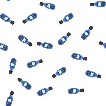 Pattern bordeaux noise level meter cartoon vector Stock Illustration