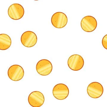 Pattern border gold game button cartoon vector Stock Illustration