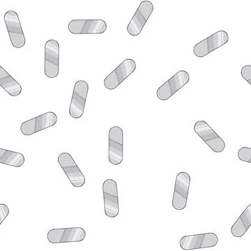 Pattern border metal game button cartoon vector イラスト素材