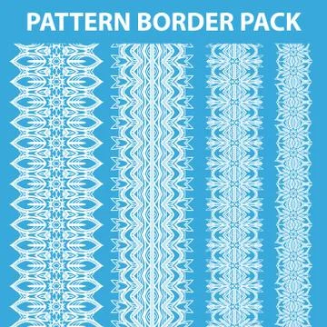 Pattern Border Pack イラスト素材