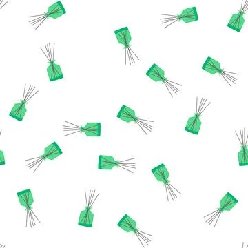 Pattern bottle aroma sticks cartoon vector 库存插图