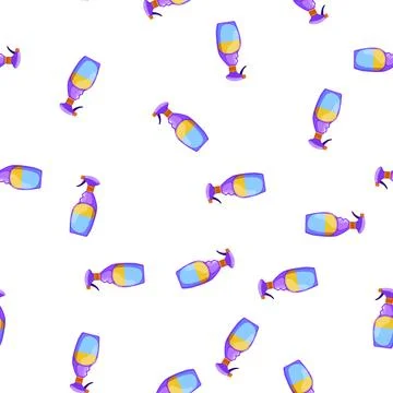 Pattern bottle bathroom cleaner cartoon vector Stock Illustration