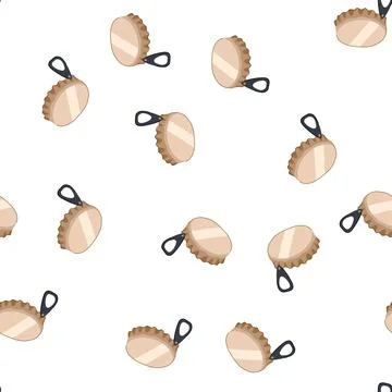 Pattern bottle opener removing beer cap from refreshing beverage Stock Illustration