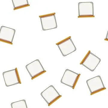 Pattern box glass container cartoon vector Stock Illustration