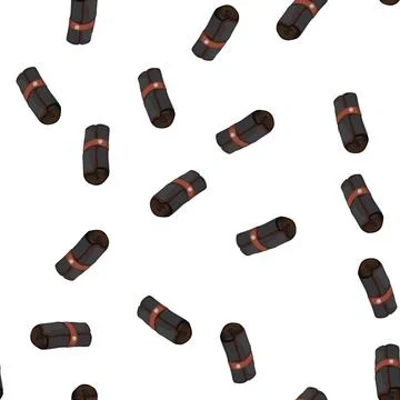 Pattern box pencil case cartoon vector Stock Illustration