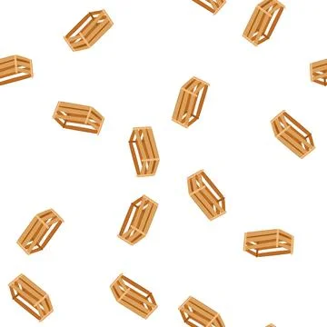 Pattern box wooden crate cartoon vector Stock Illustration