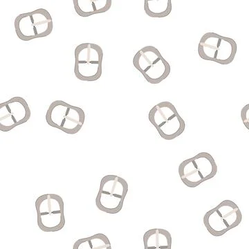 Pattern braid buckle belt cartoon vector 스톡 일러스트