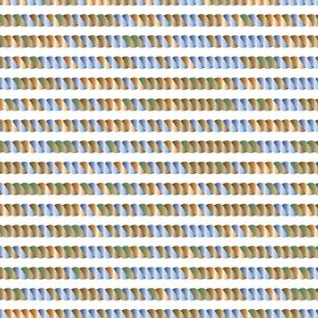 Pattern with braids Stock Illustration