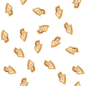 Pattern brand cereal bag cartoon vector Stock Illustration