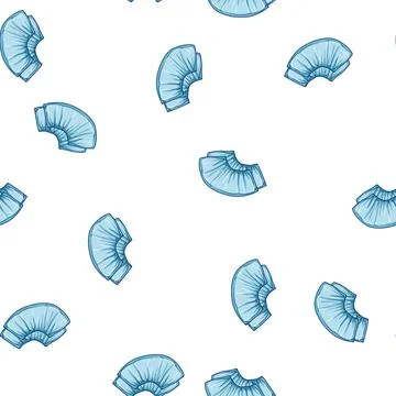 Pattern breathable disposable shoe covers cartoon vector Stock Illustration