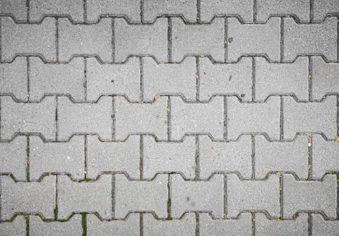 Pattern of brick floor for background Stock Photos