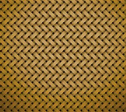 Pattern brick shape middle yellow Stock Illustration