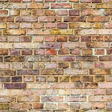 Pattern of brick wall with harmonic colors Foto stock
