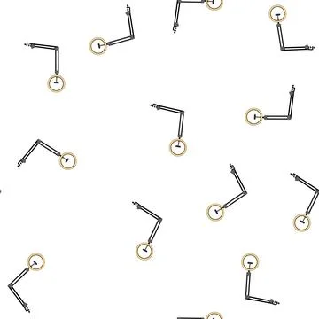 Pattern bright light ring cartoon vector Stock-Illustration