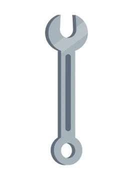 Pattern of Bright Metal Wrench Vector Illustration イラスト素材