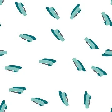 Pattern brim visor cap cartoon vector Stockillustratie