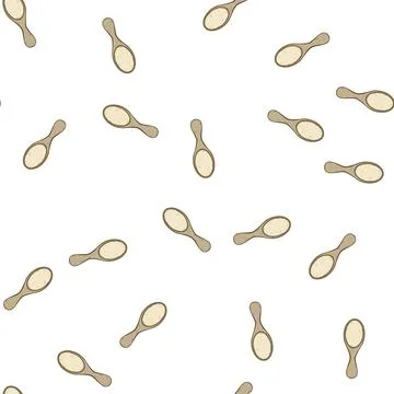 Pattern bristle soft baby brush cartoon vector 库存插图
