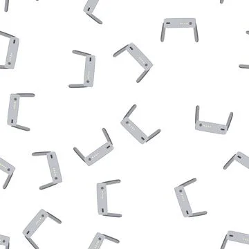 Pattern broadband router cartoon vector Stock Illustration