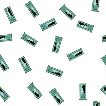 Pattern Broken window glass showing damage and destruction Stockillustratie
