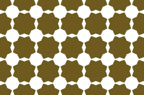 A pattern of brown and white squares Stock Illustration
