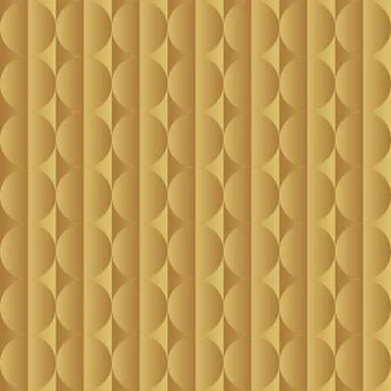 Pattern with brown circles coffee and relief effect Stock Illustration