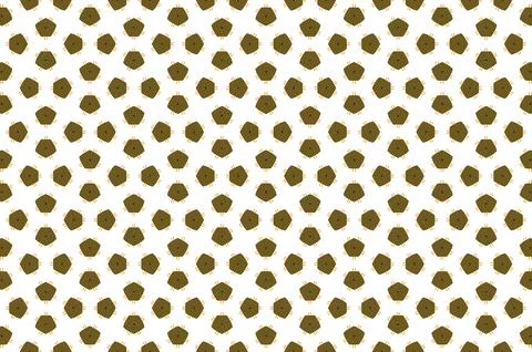 A pattern of brown dots on a white background Stock Illustration